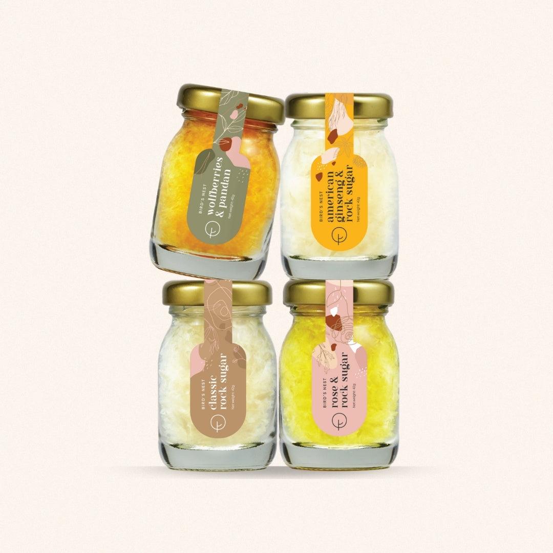 Four Signature Bird's Nest Shots