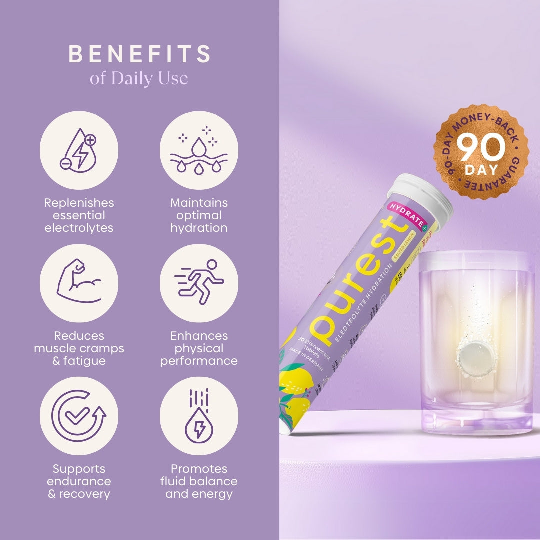 Hydrate+ Electrolyte Hydration Tablets