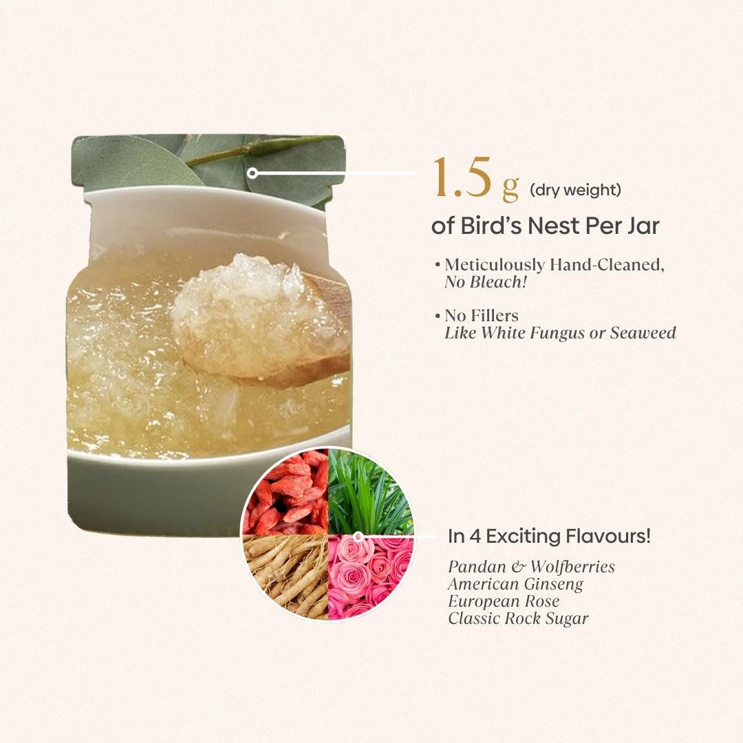 Four Signature Bird's Nest Shots