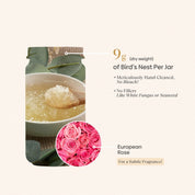 Bird's Nest with Rose & Rock Sugar