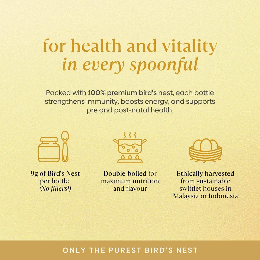 Bird's Nest with American Ginseng & Rock Sugar