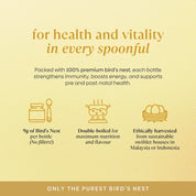 Bird's Nest with American Ginseng & Rock Sugar