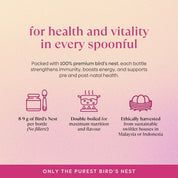 Bird's Nest with Rose & Rock Sugar