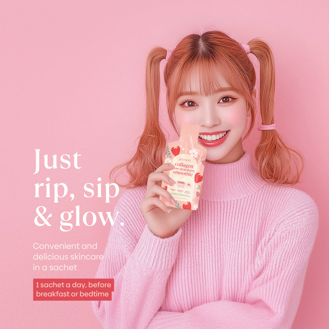 Collagen Glow Strawberry Smoothie