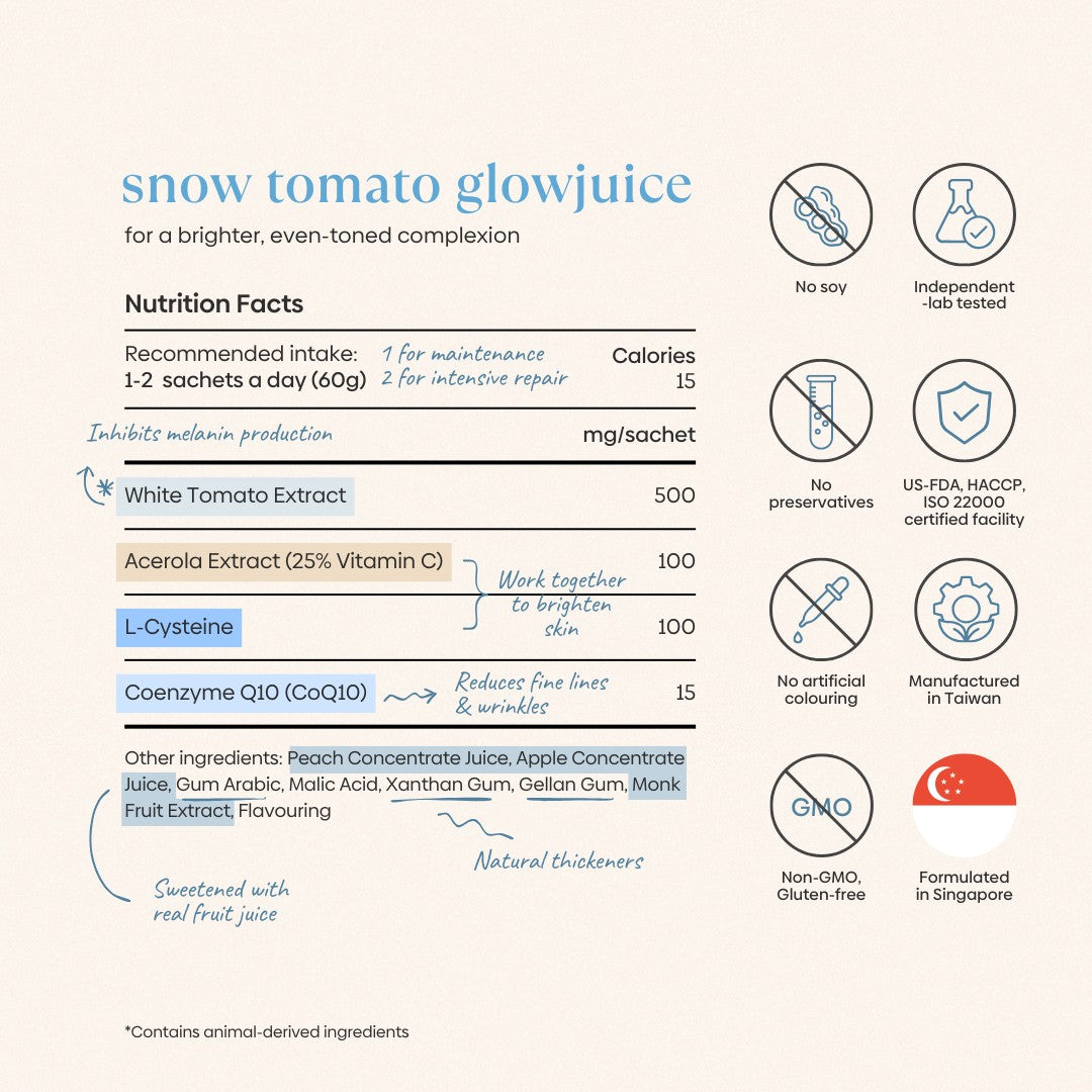 Snow Tomato Glowjuice