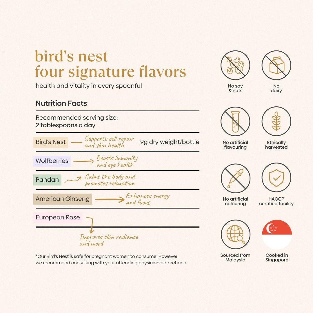 Bird's Nest with Four Signature Flavors