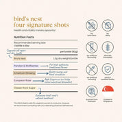 Four Signature Bird's Nest Shots