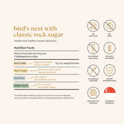 Bird's Nest with Classic Rock Sugar