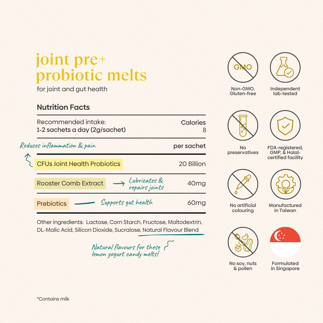 Joint Pre+Probiotic Melts