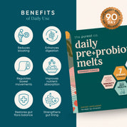 Daily Pre+Probiotic Melts Benefits of Daily Use