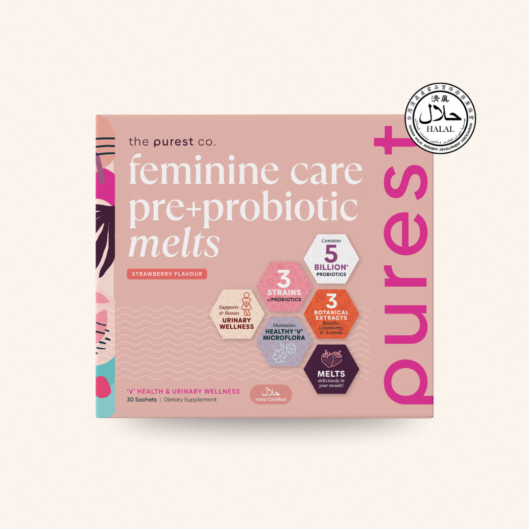 Feminine Care Pre+Probiotic Melts Halal