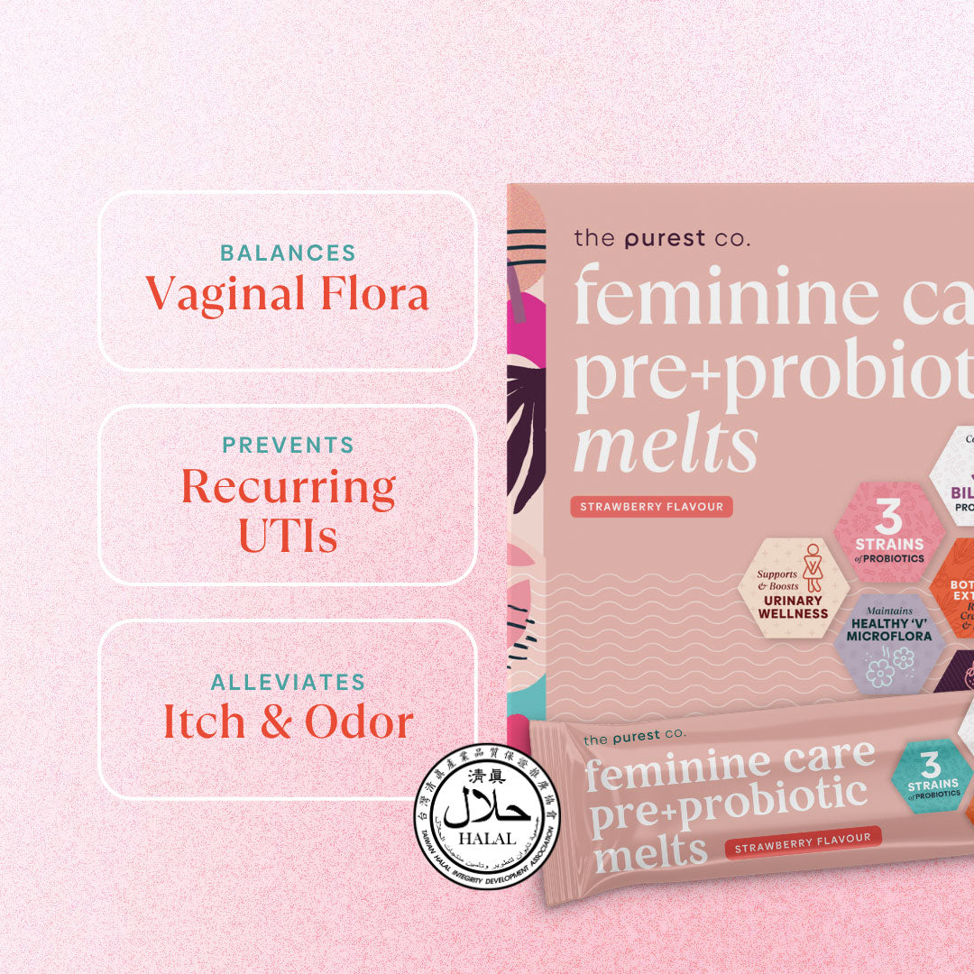 Feminine Care Pre+Probiotic Melts Halal