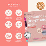 Feminine Care Pre+Probiotic Melts Halal