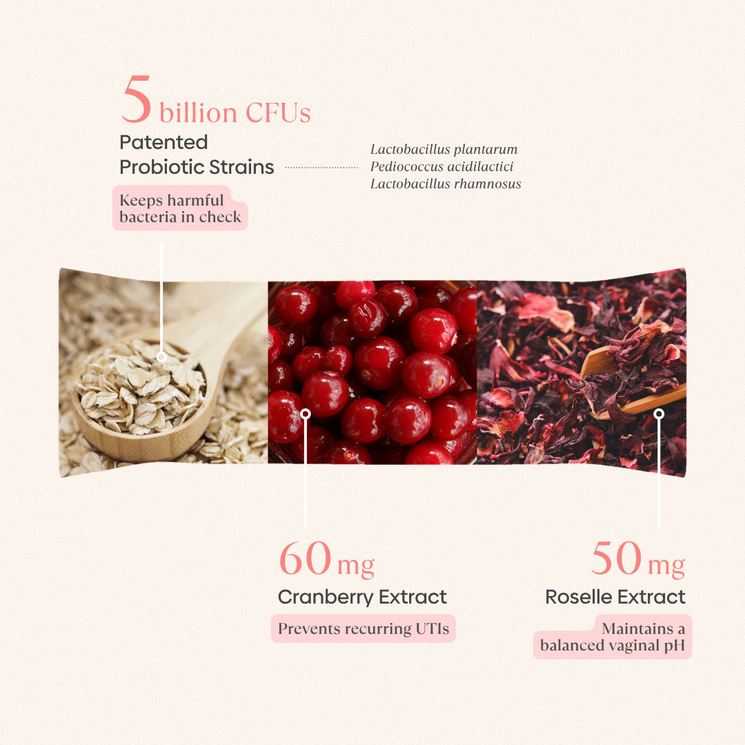 Feminine Care Pre+Probiotic Melts Halal