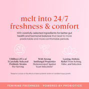 Feminine Care Pre+Probiotic Melts Halal