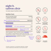Night Burn Saffron Elixir