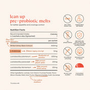 Lean Up Pre+Probiotic Melts