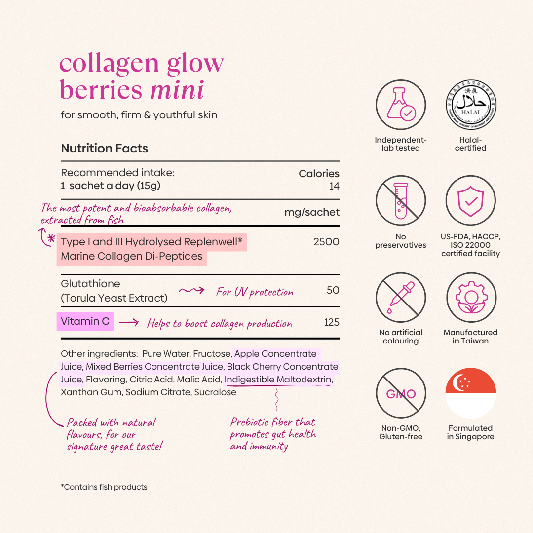 Collagen Glow Berries Mini