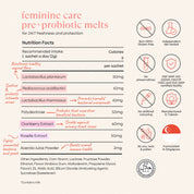 Feminine Care Pre+Probiotic Melts Halal