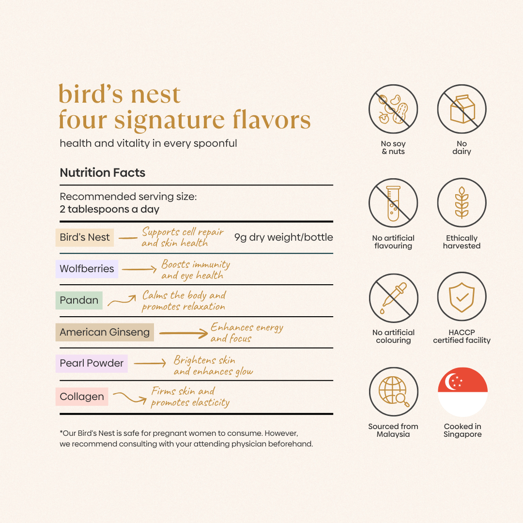 Bird's Nest with Four Signature Flavors